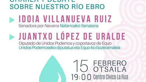 Jornadas en Tudela 'Conociendo y cuidando nuestro r&iacute;o Ebro'