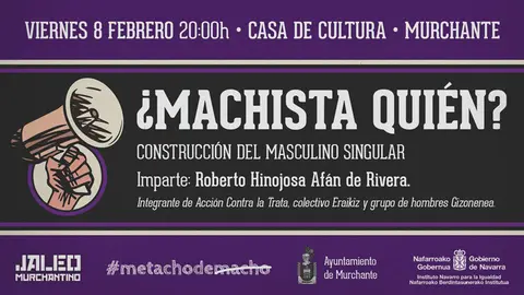 Charla en Murchante '&iquest;Machista qui&eacute;n?'
