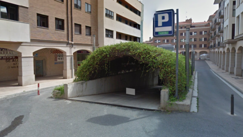 Parking de la plaza de la Constituci&oacute;n