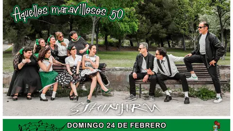 Concierto en Murchante de Shinjiru 'Aquellos maravillosos 50'