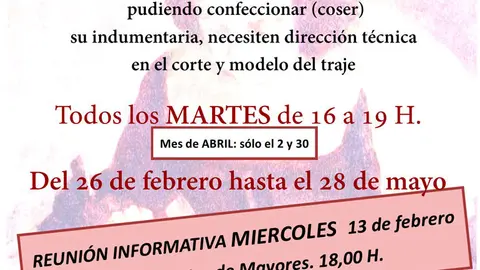 Taller en Tarazona de indumentaria renacentista