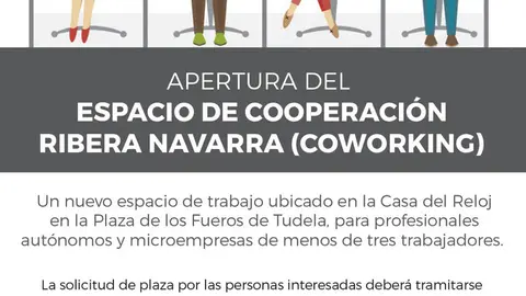 Apertura en Tudela del Espacio de Cooperaci&oacute;n Ribera Navarra (Coworking)
