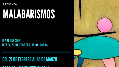 Exposici&oacute;n en Tudela 'Malabarismos' de C&eacute;sar Sancho