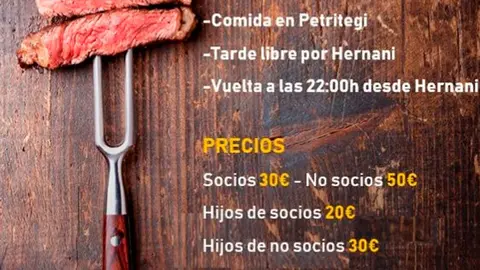 Excursión de Cortes a Astigarraga Sidrería Petritegi