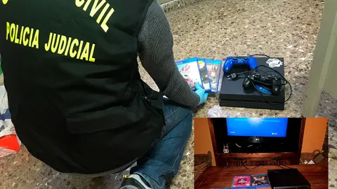 Objetos recuperados en Milagro