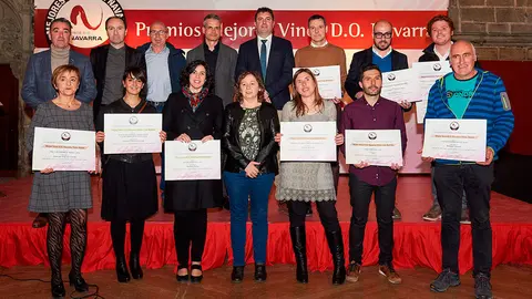 Entrega de los galardones a los mejores vinos del 2019