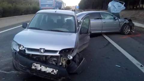 Accidente en Tudela 1