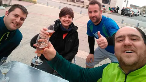 Javierada desde Valtierra el a&ntilde;o pasado