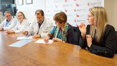Firma del convenio