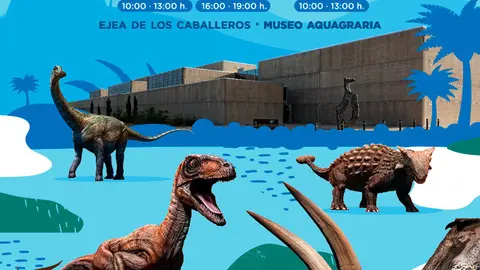 Exposici&oacute;n en Ejea de los Caballeros &lsquo;Retorno al jur&aacute;sico&rsquo;