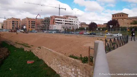 Obras Puente Mancho Parque Queiles