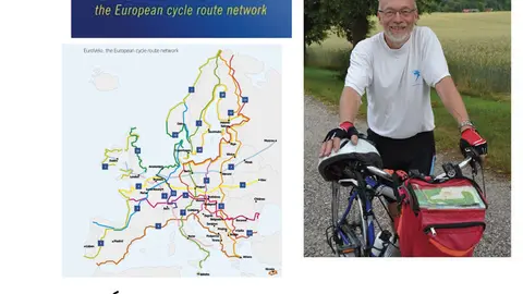 Charla en Corella de Jens Erik Larsen sobre EuroVelo