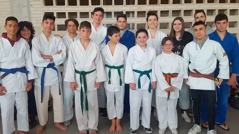 Shogun en la 2&ordf; jornada JDN infantil y cadete navarro de judo