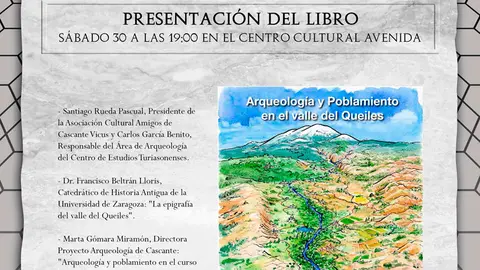 Presentaci&oacute;n en Cascante del libro &lsquo;Arqueolog&iacute;a y poblamiento en el Valle del Queiles&rsquo;