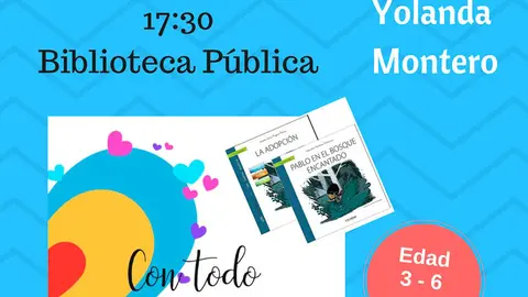 Cuentacuentos familiar en Murchante &lsquo;Con todo mi coraz&oacute;n&rsquo; con la autora Yolanda Montero