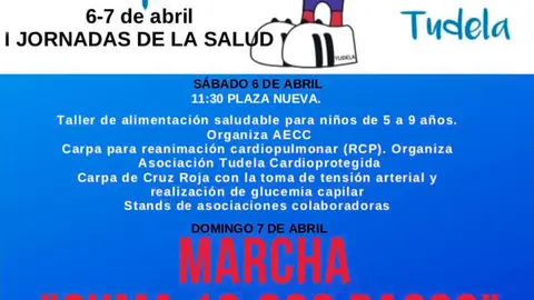 I Jornadas de la salud 2019 en Tudela