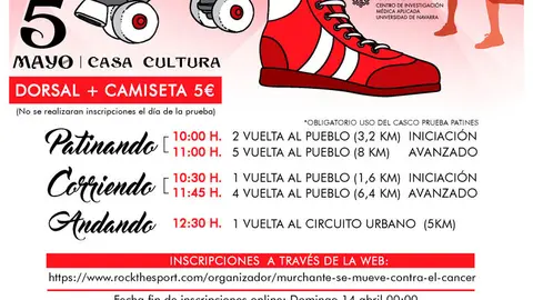 III Marcha solidaria 'Murchante se mueve contra el c&aacute;ncer'