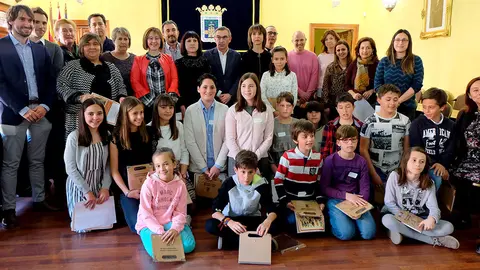 Miembros del Consejo de la Infancia y la Adolescencia de Tarazona 1