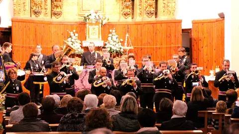 Concierto de la Banda de Cornetas y Tambores dando inicio a la Cuaresma en Murchante