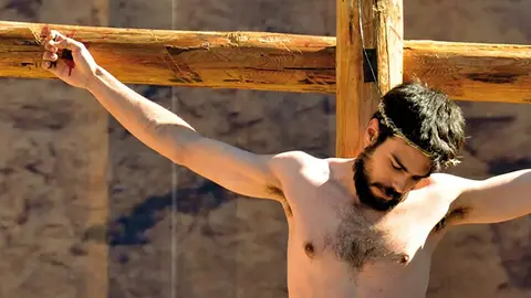V&iacute;a Crucis viviente en Andosilla