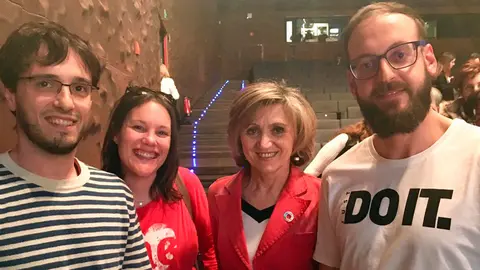 Los representantes de ANDAR con la Ministra de Sanidad1