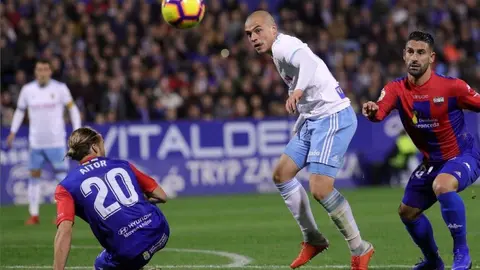 El traspi&eacute;s del Zaragoza en la recta final de la temporada