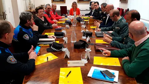 Junta de seguridad para las pr&oacute;ximas elecciones