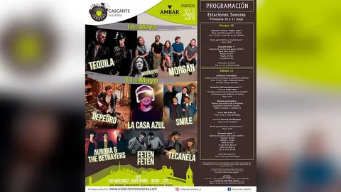 Cartel del Estaciones Sonoras de primavera