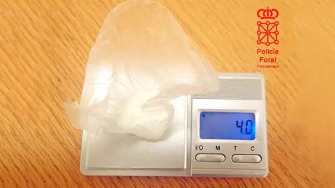 Parte de las sustancias intervenidas en Valtierra
