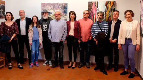 Los miembros del Centro Art&iacute;stico y Cultural Atelier de Artistas muestran sus obras 