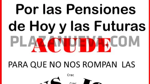 Concentraci&oacute;n en Tudela por las pensiones de hoy y las futuras