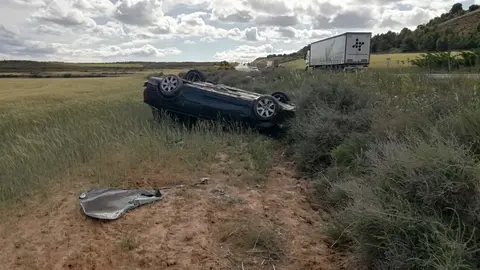 Accidente en la carretera de Cintru&eacute;nigo - 2