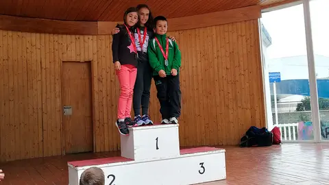 Piragüismo ganadores benjamines