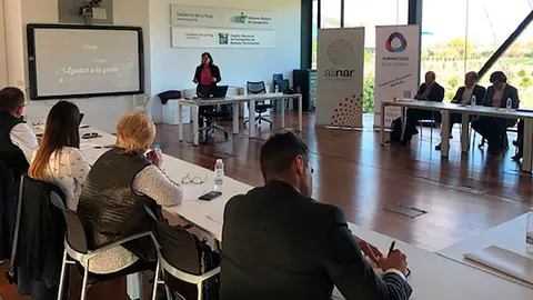 Imagen de una de las jornadas que ALINAR ha celebrado recientemente con algunos de sus asociados