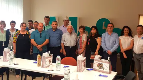 Técnicos de diferentes Grupos de Acción Local de Rumanía visitan las Cinco Villas