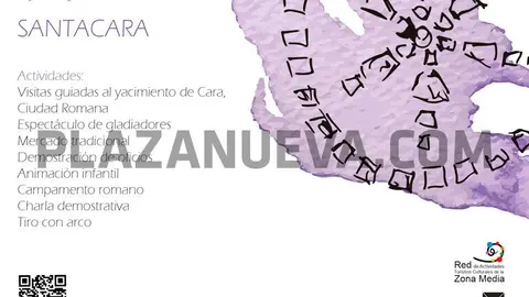 XI D&iacute;a de Cara, Ciudad Romana, en Santacara