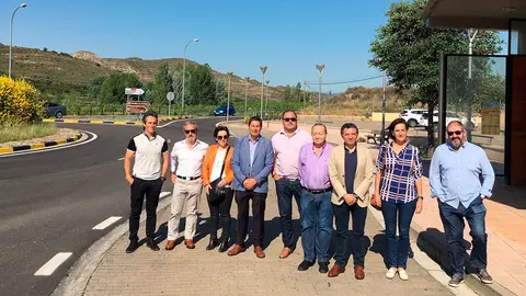 Fin de la obra de refuerzo firme LR-123 Cervera