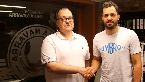 Sergi Cuxart continúa en el Ribera de Navarra