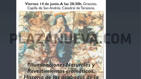 TARAZONA Presentación Libro Iluminaciones Naturales... 