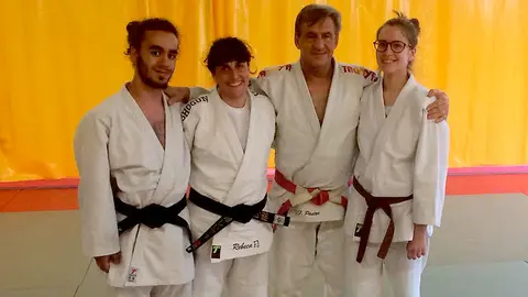 Adrian, Rebeca, F&eacute;lix y Andrea 