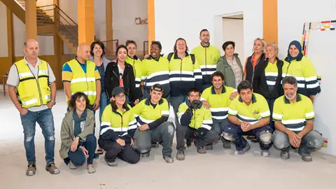 Actualmente se est&aacute;n reformando los ba&ntilde;os de la plaza, no s&oacute;lo para uso de los trabajadores y trabajadoras, sino tambi&eacute;n para toda la ciudadan&iacute;a de Tudela que se acercan a esta plaza para distintos eventos