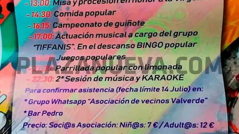 Festividad de la Virgen del Carmen 2019 en Valverde de &Aacute;greda