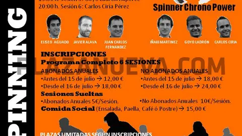 Spinning Day en Centro Termol&uacute;dico Cascante