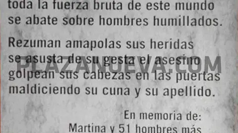 Acto de Memoria en Bu&ntilde;uel en recuerdo de los j&oacute;venes asesinados en 1936