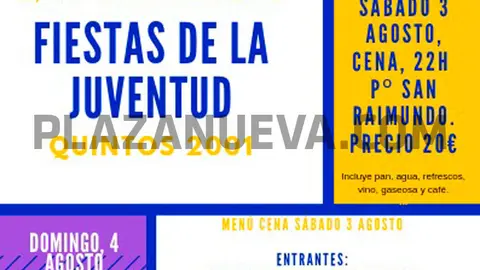 Fiestas de la juventud 2019 en Fitero