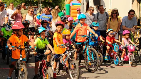 Día de la bici en Murchante niños