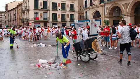 Nuestra cámara basura en el cohete