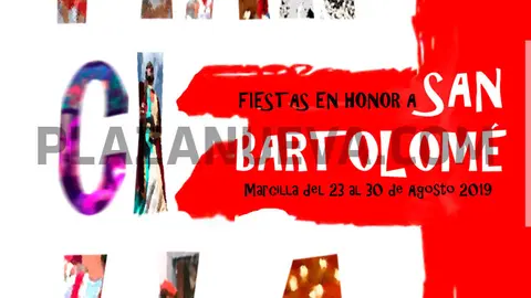 Cartel Fiestas Marcilla 2019