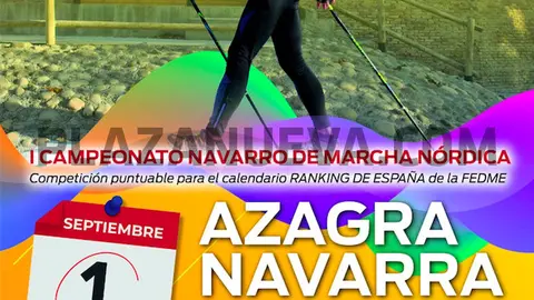 I Memorial de Marcha Nórdica Pablo Ariza en Azagra
