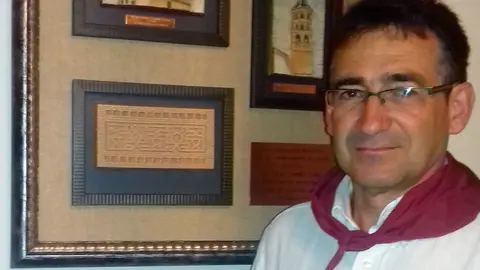 &Aacute;ngel Ans&oacute; Ejea, concejal de festejos de Tauste
